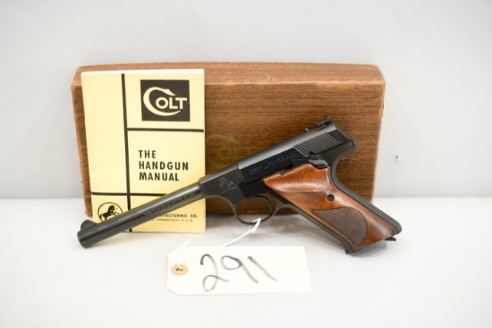 (CR) "Mint" 1949 Colt Targetsman .22LR Pistol