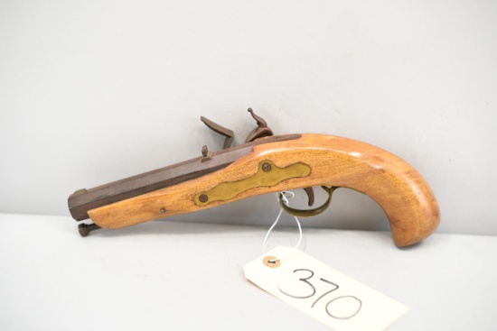 Unmarked .45Cal Black Powder Flintlock Pistol