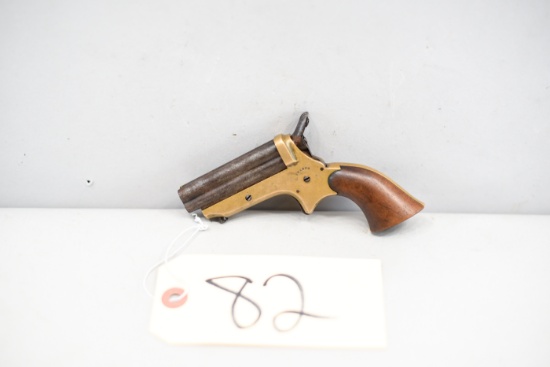 Antique C. Sharps .22Cal 4-shot Pepperbox Pistol