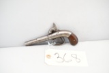 Antique .32Cal Single Shot Percussion Boot Pistol