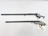 (CR) (2) Remington Falling/Rolling Block Rifles