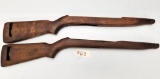 RIA And SA Marked M1 Carbine Wood Rifle Stocks