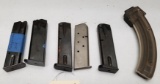 (5) Assorted Used Pistol & Ruger 10/22 Rifle Mag