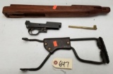 Assorted M1 Carbine Paratrooper Rifle Parts