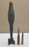 Training Missile, Dummy .50BMG & 20mm Cartridge