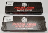 (2) New Panzer 10rd 12 Gauge Shotgun Mags