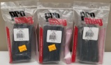(3) New Promag AR-15/M16 .223 10rd Steel Mags