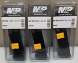 (3) New Smith & Wesson M&P 9mm 2.0 Mid 15rd Mags