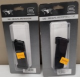 (2) New Glock G42 .380 Auto 6rd Mags