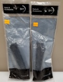 (2) New B&T TP9/APC9/GHM9 9mm 30rd Clear Mags
