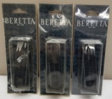 (3) New Beretta MPX4 9mm 17rd Steel Mags