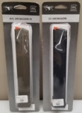 (2) New Glock G17 33rd 9mm Mags