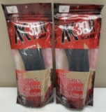 (2) New US AK30R Black AK-47 30rd Polymer Mags
