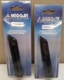 (2) New Mec-Gar Ruger MarkII .22LR 10rd Mags