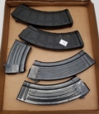(5) Assorted AK-47 7.62x39mm Rifle Mags