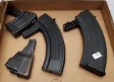 (4) Assorted SKS 7.62x39mm Rifle Mags