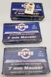 60rds PPU 7mm Mauser 139Gr Ammo