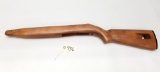 Used Wooden M1 Carbine Rifle Stock