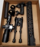 Assorted Used AR-15 Rifle Parts