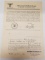 1939 German 3rd Reich Official Nazi Party Letter