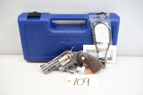 (R) Colt Python 3" Stainless .357 Mag Revolver