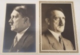(2) Hitler Portrait German Post Cards