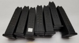(7) Glock 22 .40 S&W 15rd Magazines