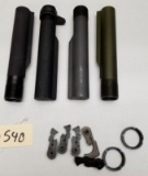 (2) Like New AR-15 Buffer Tubes, Hammer Parts+More
