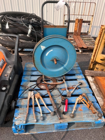 Banding Cart & (7) Tools