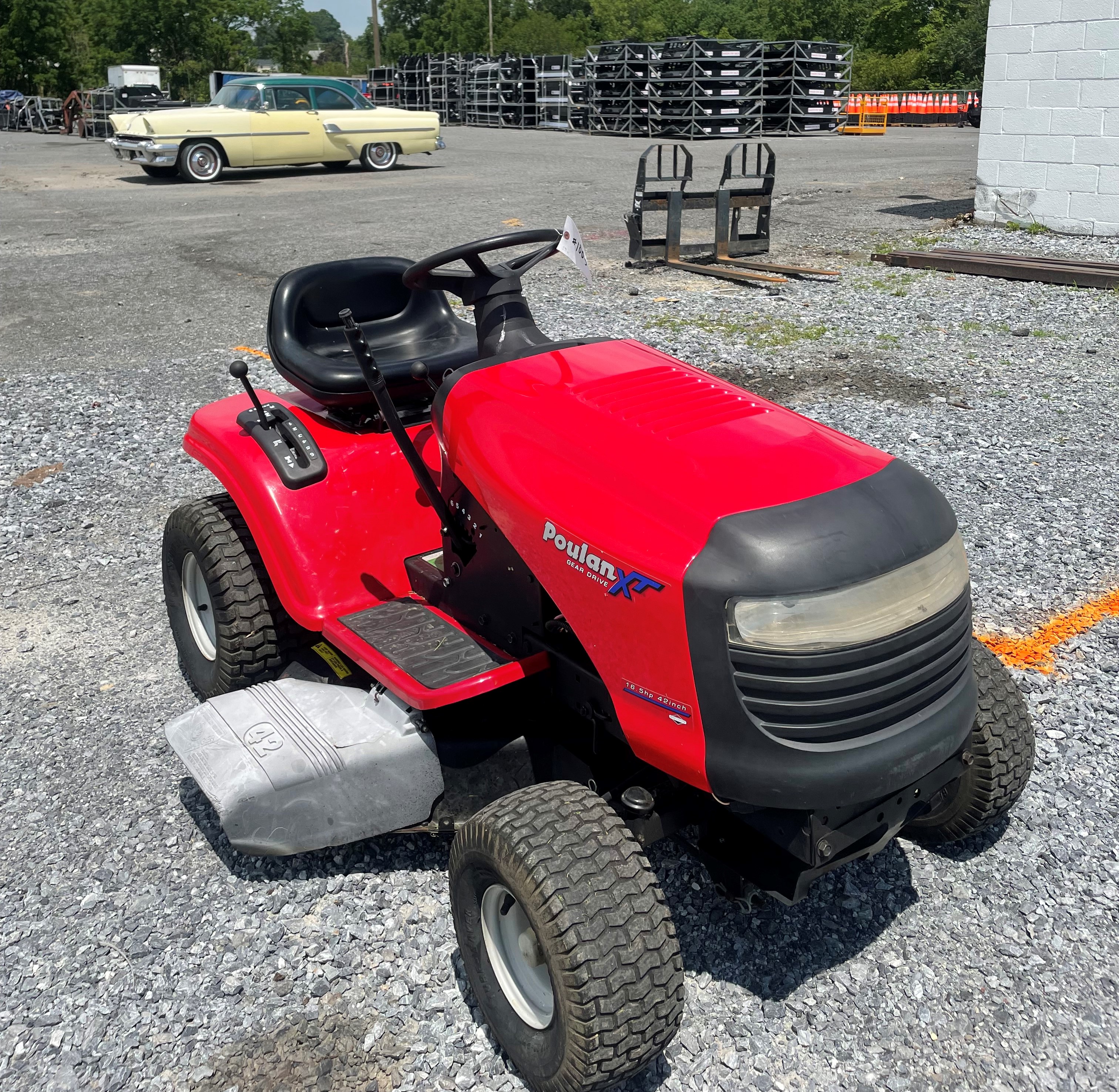 Poulan xt 42 inch riding mower new arrivals