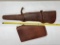 Hunter Brand Leather Rifle Scabbard