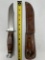 Ka-Bar Model 1208 USA Fixed Blade Knife W/ Sheath