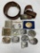 Belt Buckles, Belts, Ash Tray