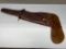 Lined Leather Rifle Scabbard