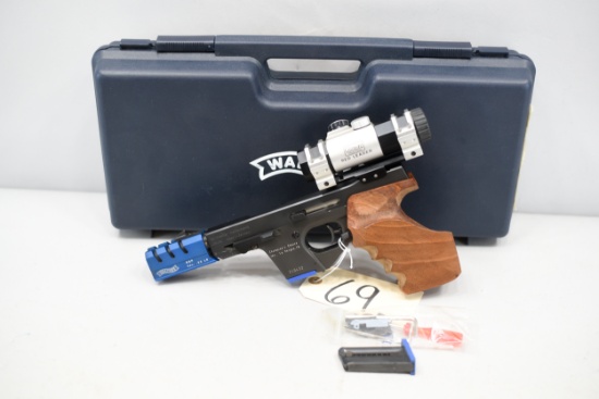 (R) Carl Walther Mod GSP22 Expert .22LR Pistol