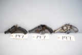 (CR) (3) Assorted Parts Revolvers
