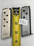 (2 Pcs) Walther 6rd 380acp Magazines
