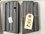 (2 Pcs) AR 308 20rd Magazines Unmarked