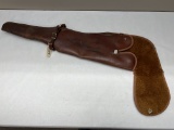 Lined Leather Rifle Scabbard