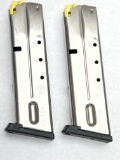 (2 Pcs) S&W 10rd 40S&W Magazines