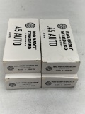 (200 Rds) 45acp Ammo 230gr FMJ