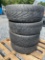 Skid Lot Of Nitto 225/35ZR20 90W Tires On Rims