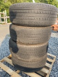Skid Lot Of (4) Michelin P265/65R18 tires