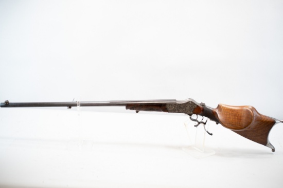 (CR) Intricate Engraved .32Cal German Schuetzen