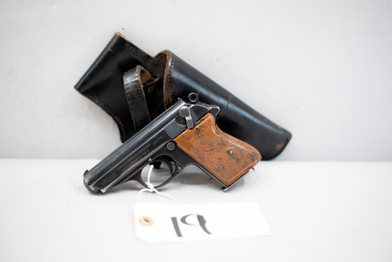 (CR) "Nazi Marked" Walther PPK .32Acp Pistol