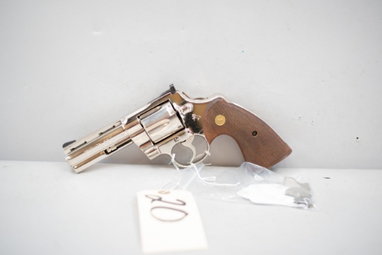 (R) Colt Python 4" Nickel .357 Mag Revolver