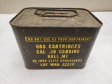 (600Rds.) .30 CARBINE BALL AMMO IN 