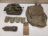 MISC. SURPLUS CANVAS MILITARY GEAR
