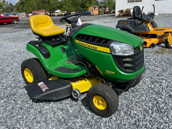 John Deere D105 Hydrostatic 42" Riding Mower