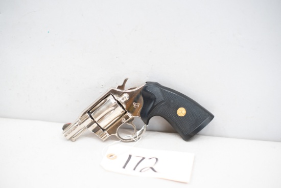 (CR) Colt Cobra Nickel .38 Special Revolver
